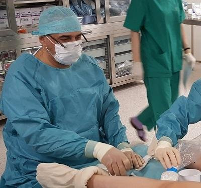 Обмен опытом проведения РЧА с израильским флебологом Антонио Рейна