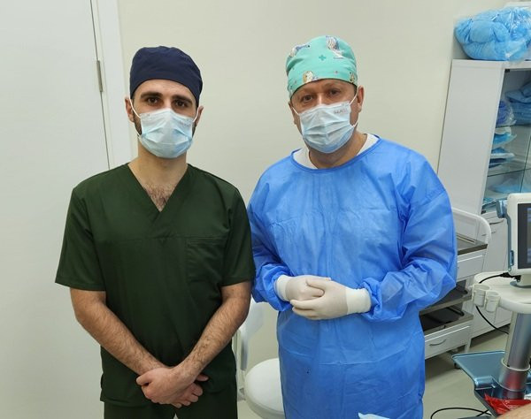 Мастер-класс для сосудистого хирурга из Ставрополя, Оганнисяна Айказа Лёваевича, Москва, 12–13.03.2025г.